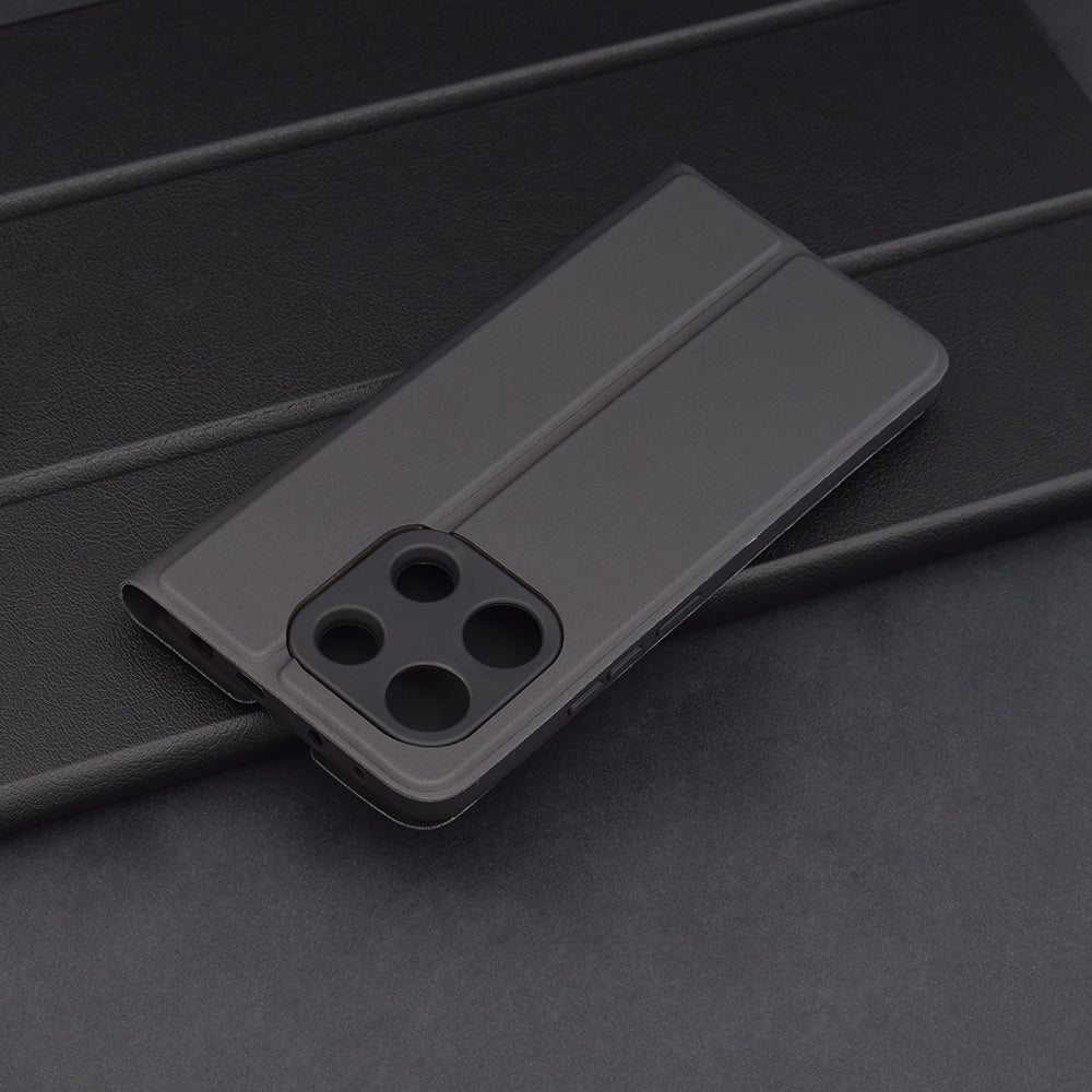 Калъф за Xiaomi Redmi Note 13 4G, Techsuit, Magskin Book, Черен