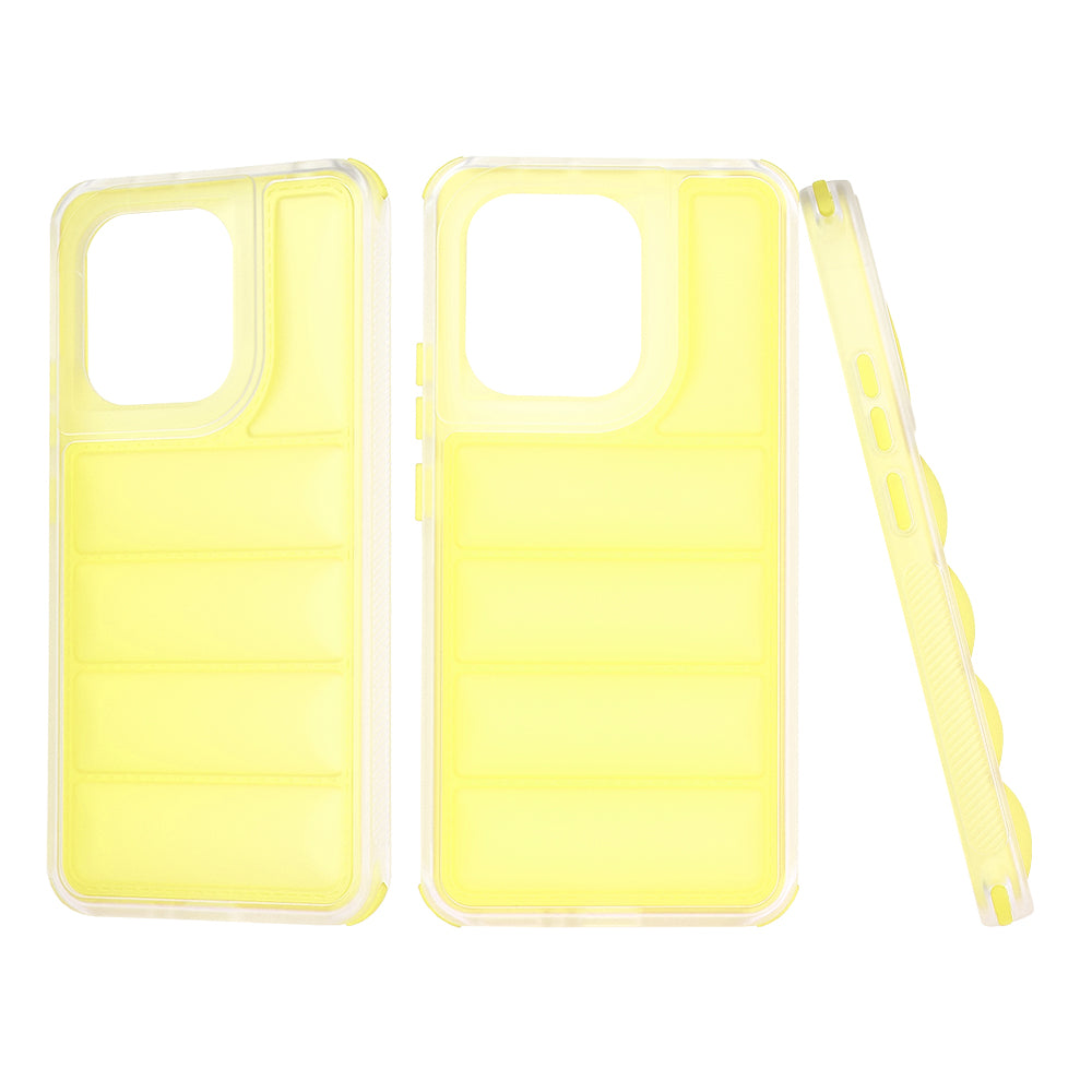 Калъф за Xiaomi Redmi Note 13 4G, Techsuit, Wave Shield, Жълт