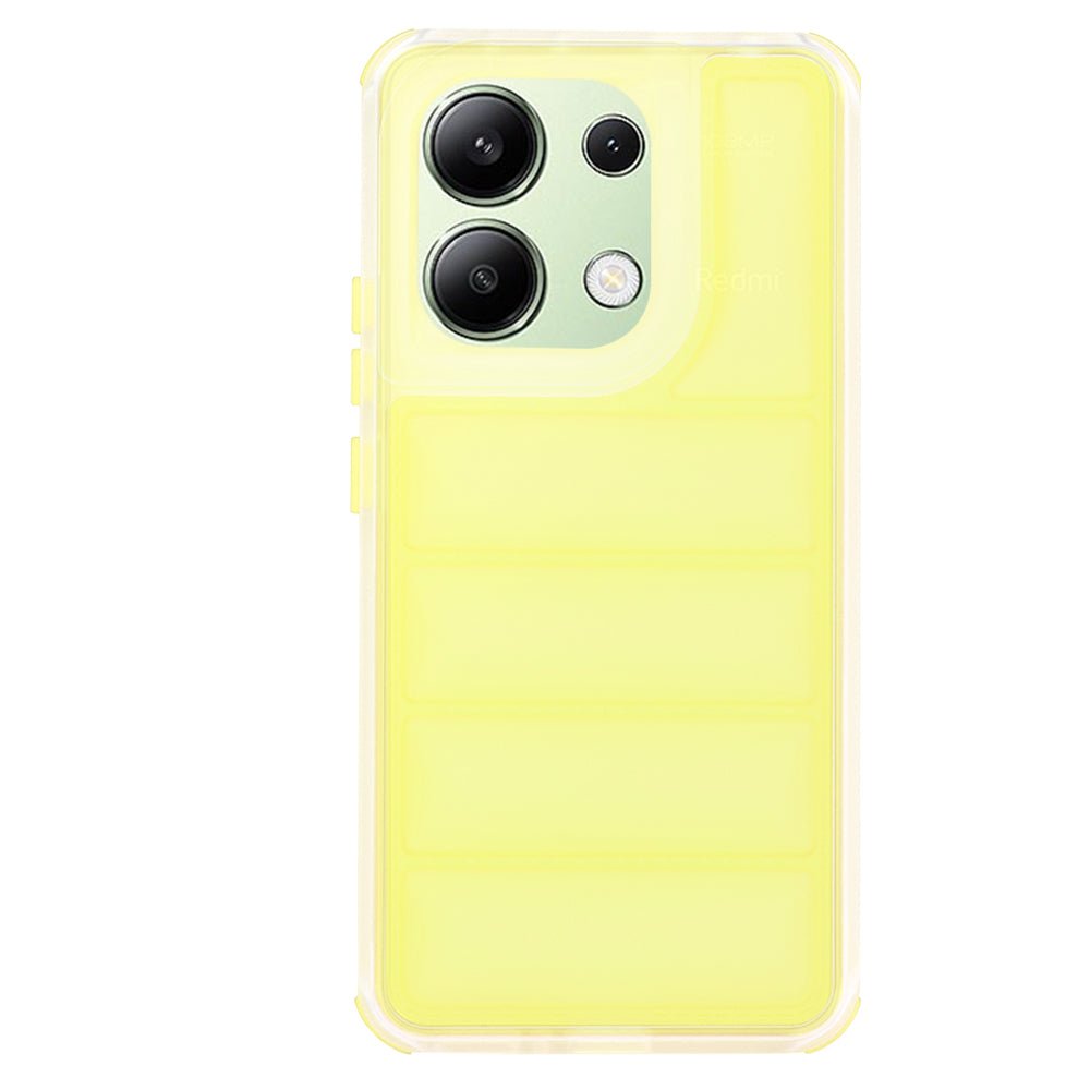 Калъф за Xiaomi Redmi Note 13 4G, Techsuit, Wave Shield, Жълт