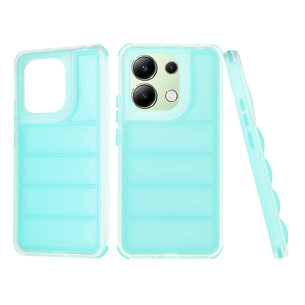 Калъф за Xiaomi Redmi Note 13 4G, Techsuit, Wave Shield, Тюркоаз