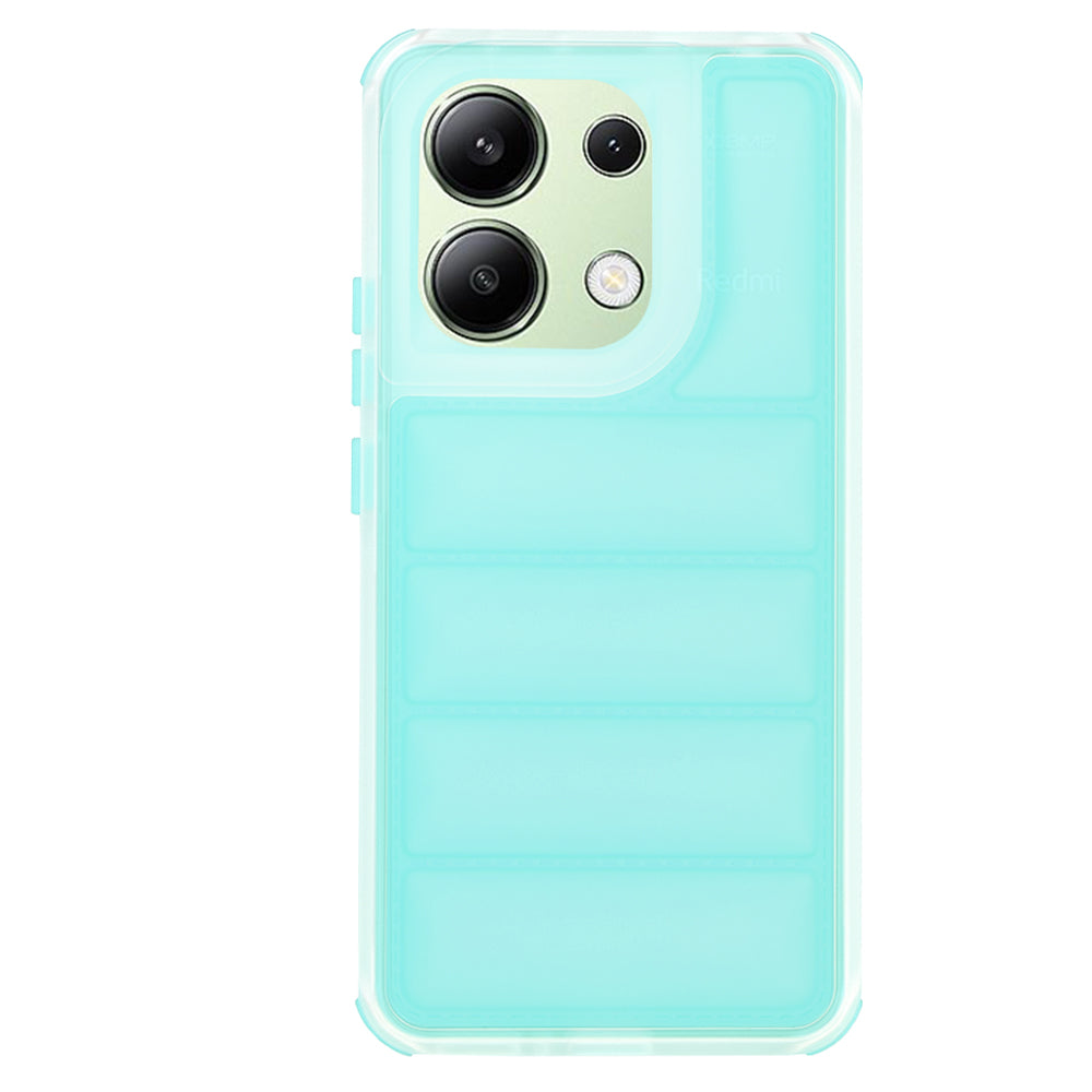 Калъф за Xiaomi Redmi Note 13 4G, Techsuit, Wave Shield, Тюркоаз