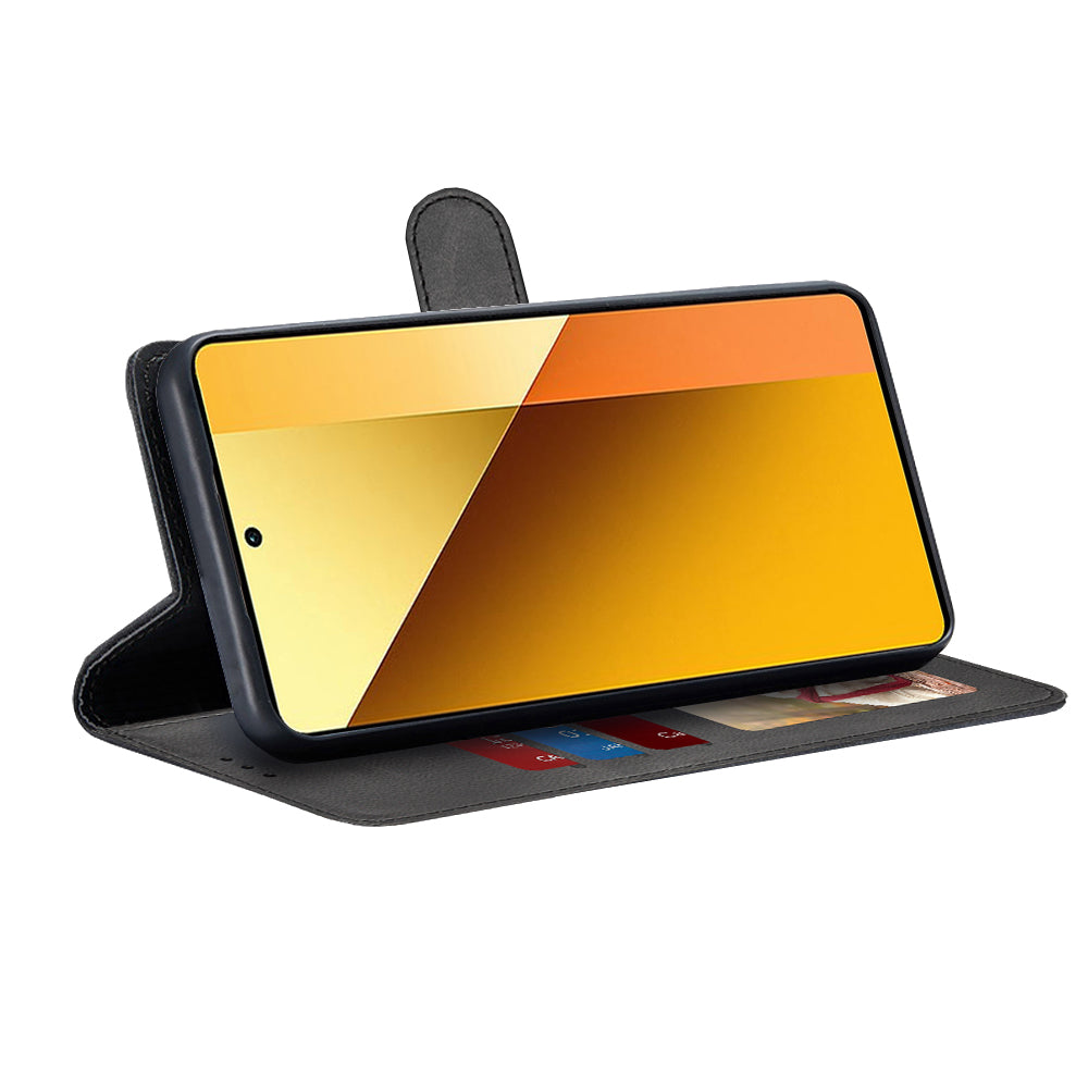 Калъф за Xiaomi Redmi Note 13 5G, Techsuit, Diary Book, Черен