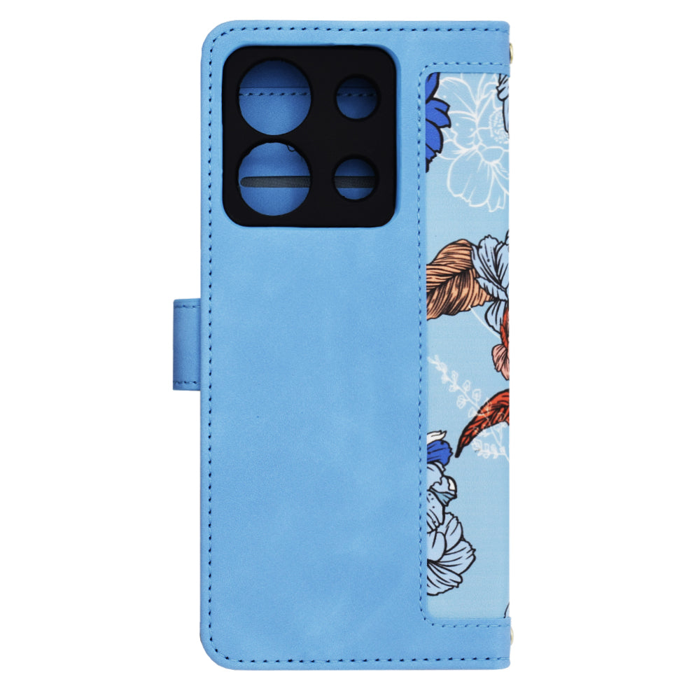 Калъф за Xiaomi Redmi Note 13 5G, Techsuit, FlipCraft, Син