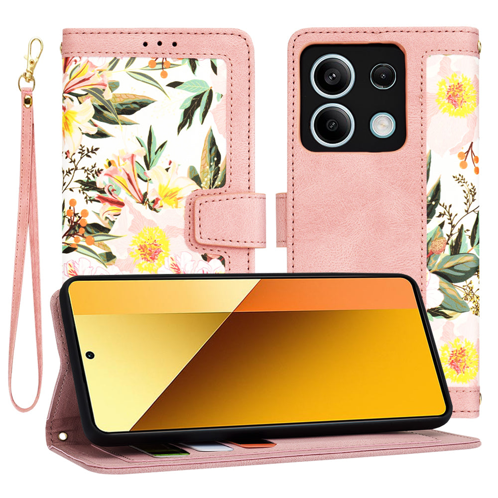 Калъф за Xiaomi Redmi Note 13 5G, Techsuit, FlipCraft, Розов