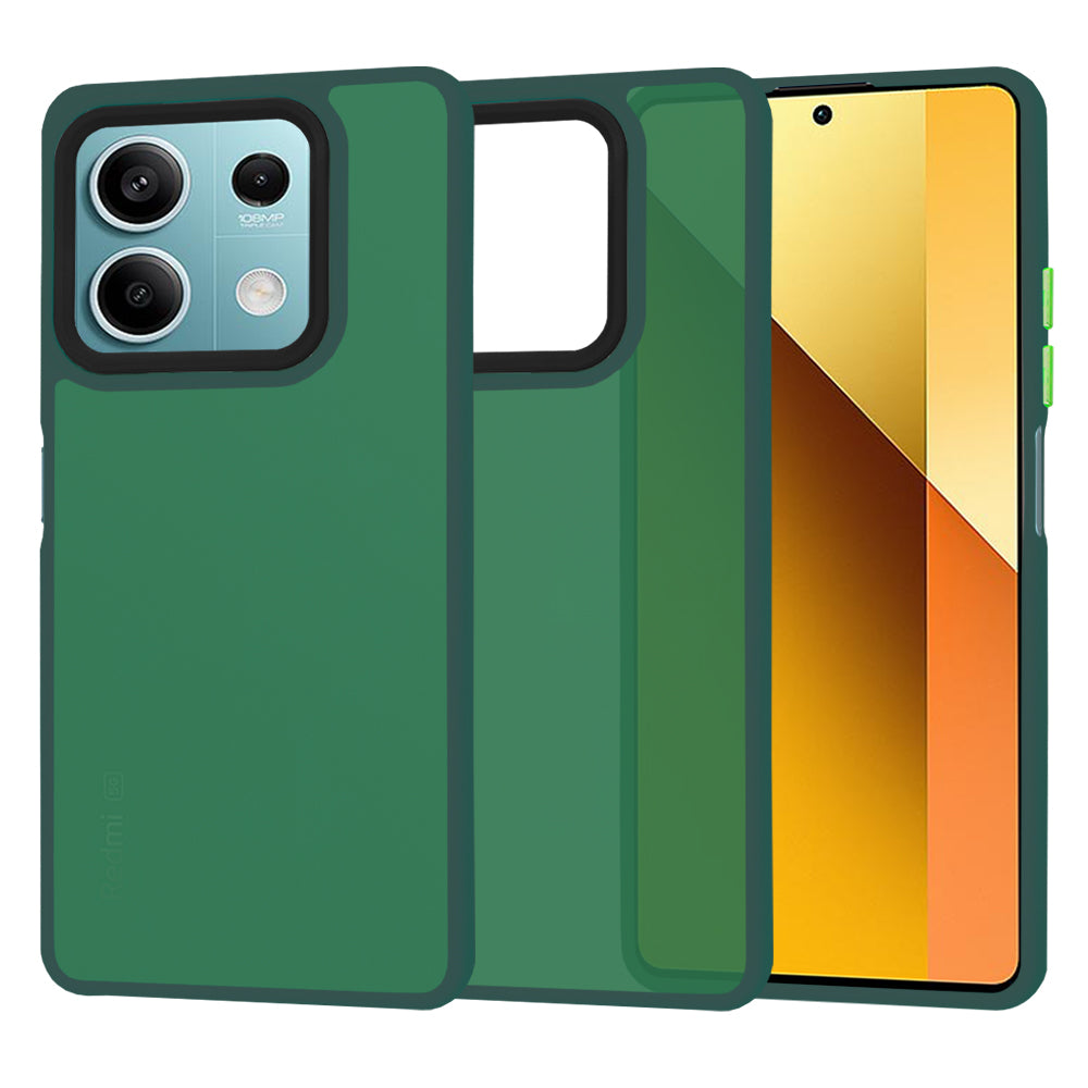 Калъф за Xiaomi Redmi Note 13 5G, Techsuit, HaloFrost, Зелен