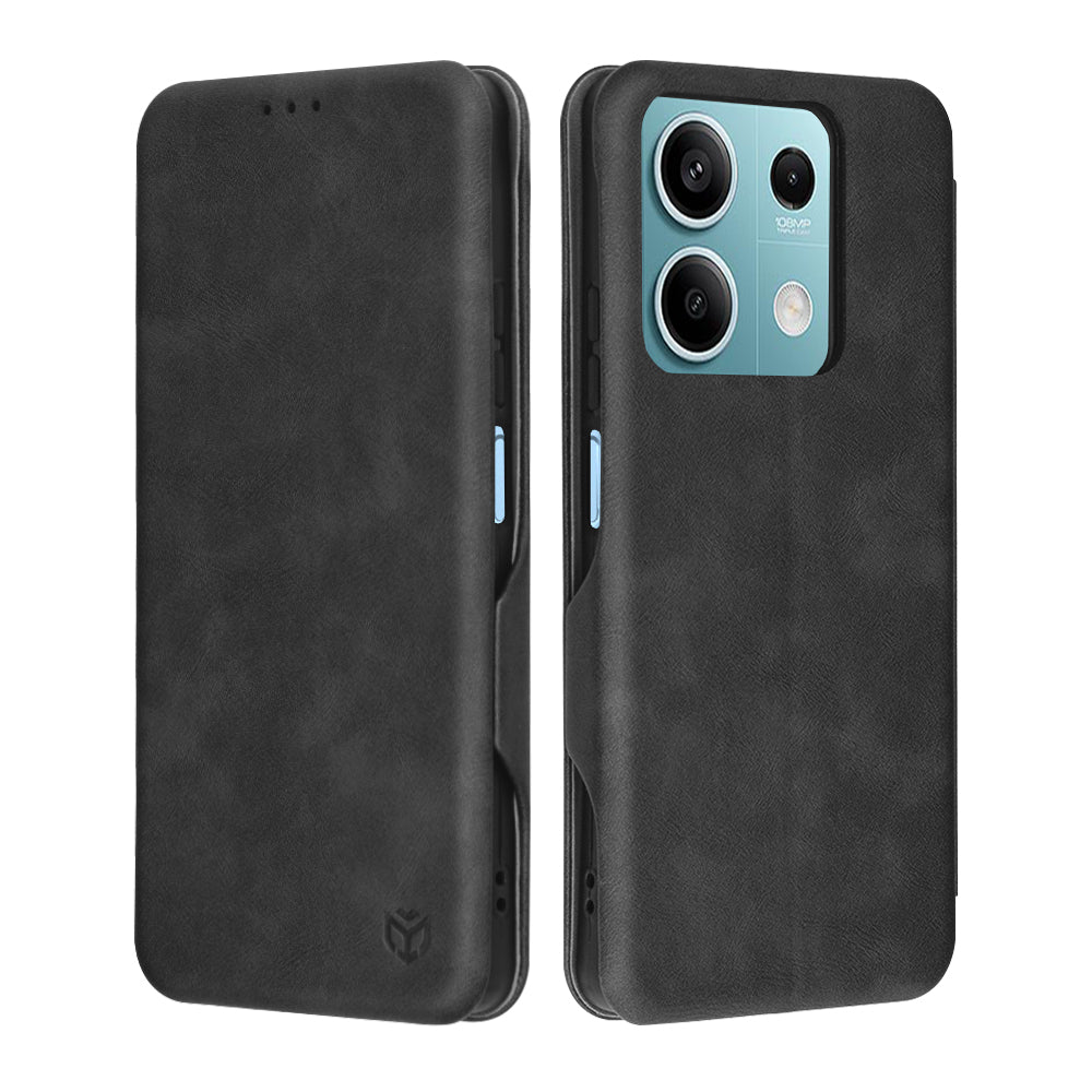 Калъф за Xiaomi Redmi Note 13 5G, Techsuit, Safe Wallet Plus, Черен
