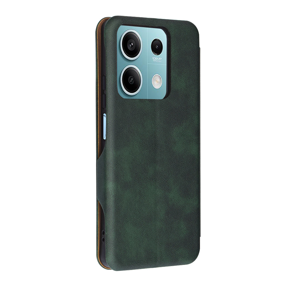 Калъф за Xiaomi Redmi Note 13 5G, Techsuit, Safe Wallet Plus, Зелен