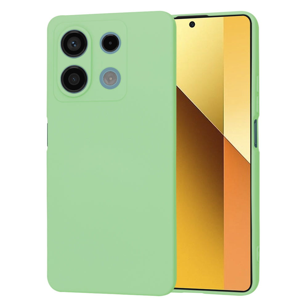 Калъф за Xiaomi Redmi Note 13 5G, Techsuit, SoftFlex, Светлозелен