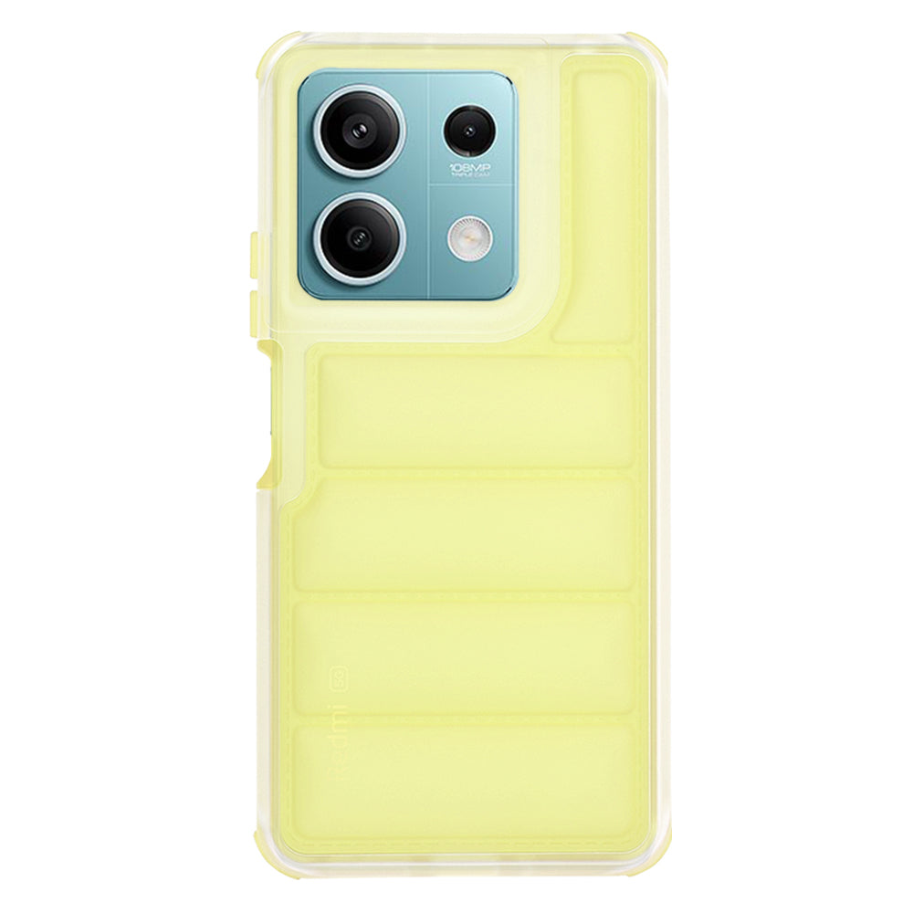 Калъф за Xiaomi Redmi Note 13 5G, Techsuit, Wave Shield, Жълт