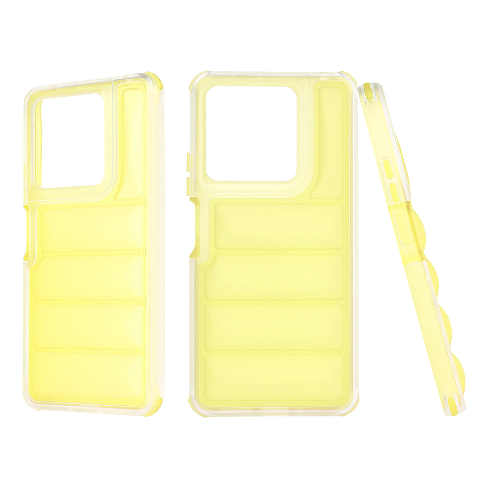 Калъф за Xiaomi Redmi Note 13 5G, Techsuit, Wave Shield, Жълт