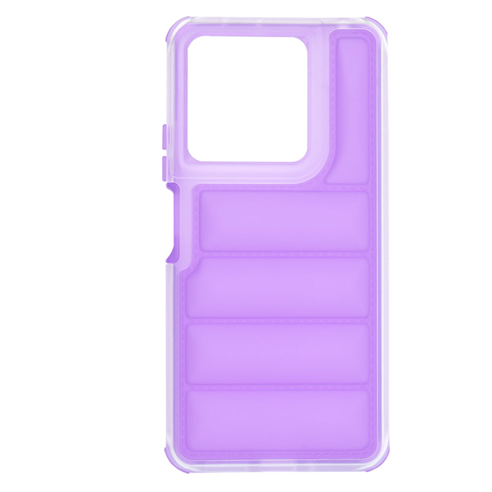 Калъф за Xiaomi Redmi Note 13 5G, Techsuit, Wave Shield, Лилав
