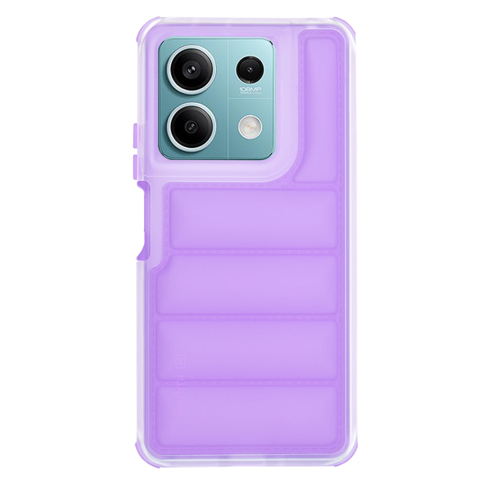 Калъф за Xiaomi Redmi Note 13 5G, Techsuit, Wave Shield, Лилав