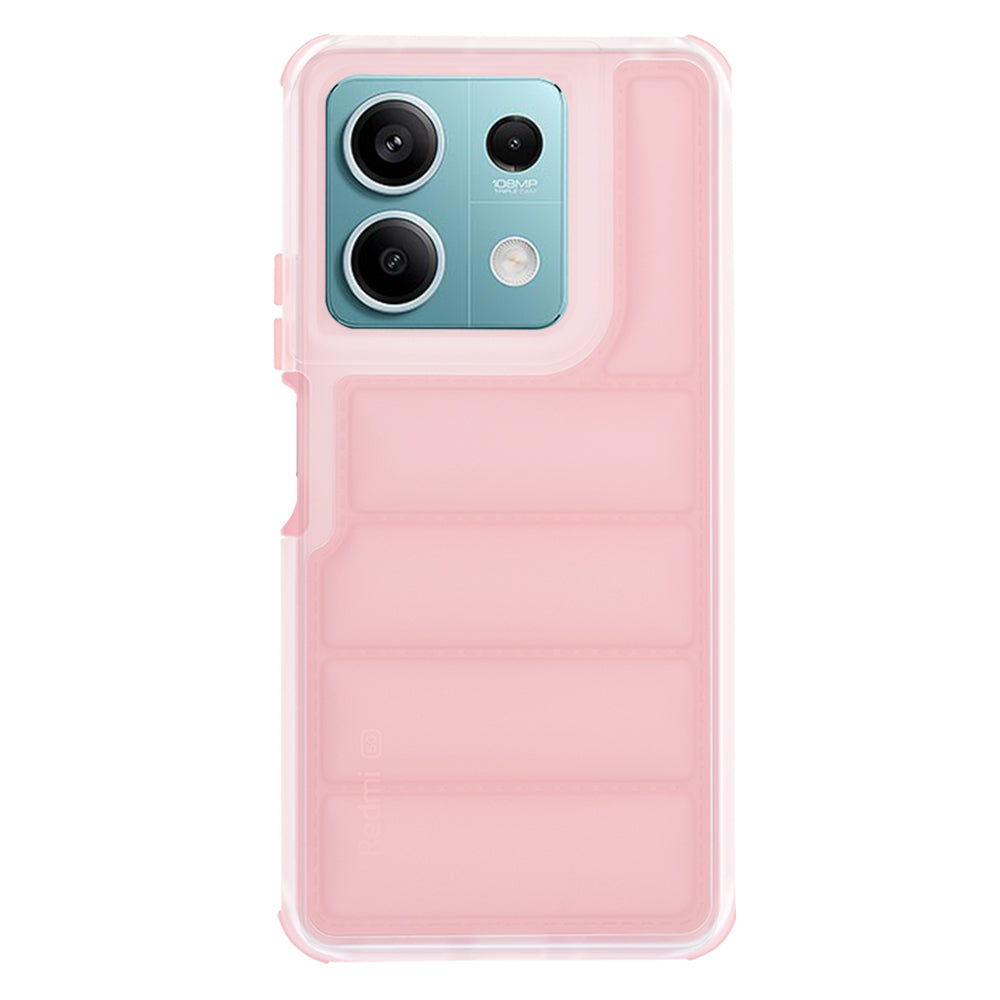 Калъф за Xiaomi Redmi Note 13 5G, Techsuit, Wave Shield, Розов