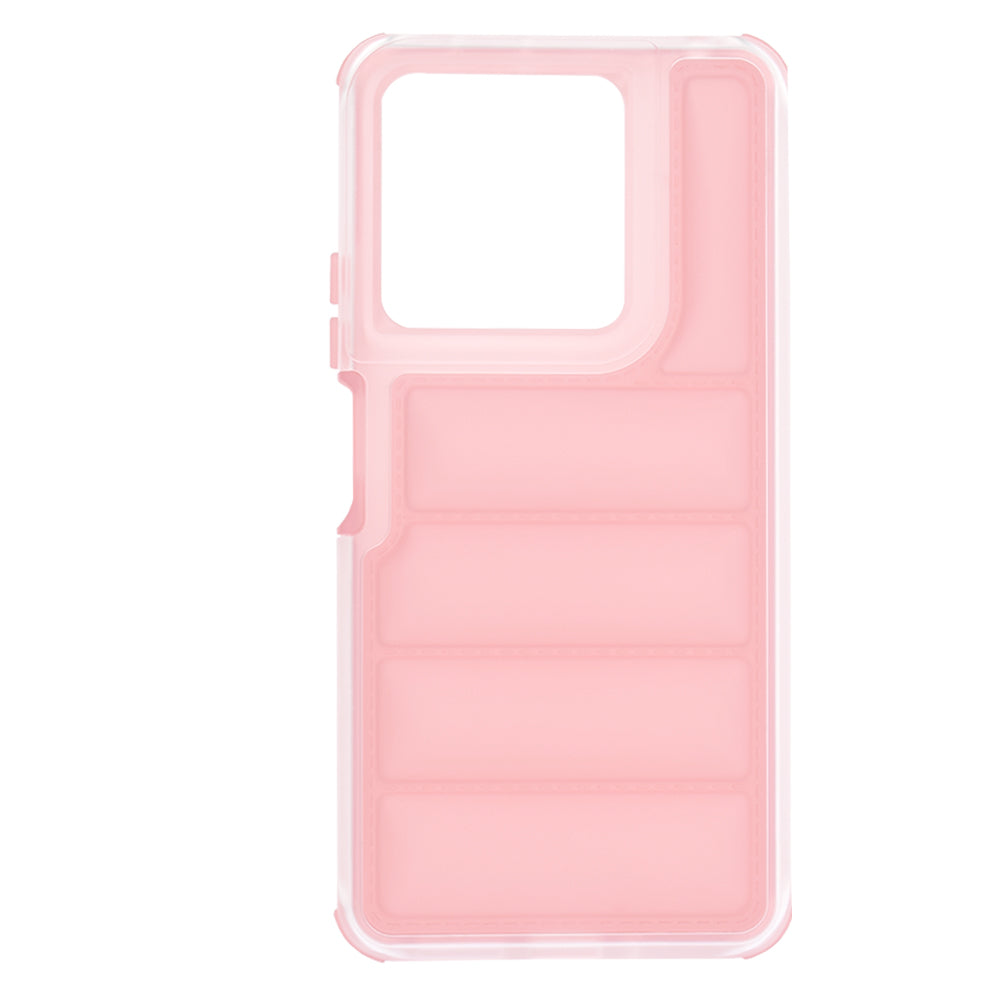 Калъф за Xiaomi Redmi Note 13 5G, Techsuit, Wave Shield, Розов