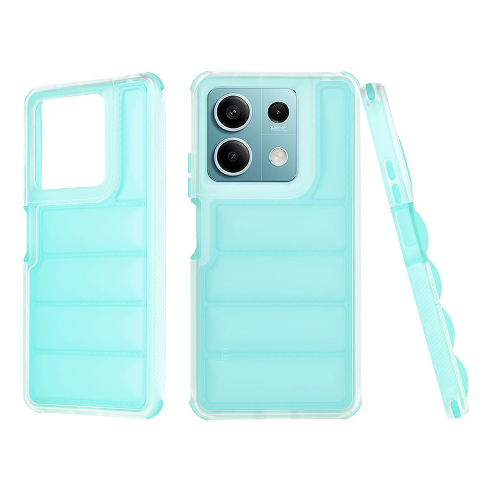 Калъф за Xiaomi Redmi Note 13 5G, Techsuit, Wave Shield, Тюркоаз