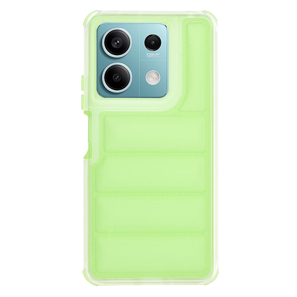 Калъф за Xiaomi Redmi Note 13 5G, Techsuit, Wave Shield, Зелен