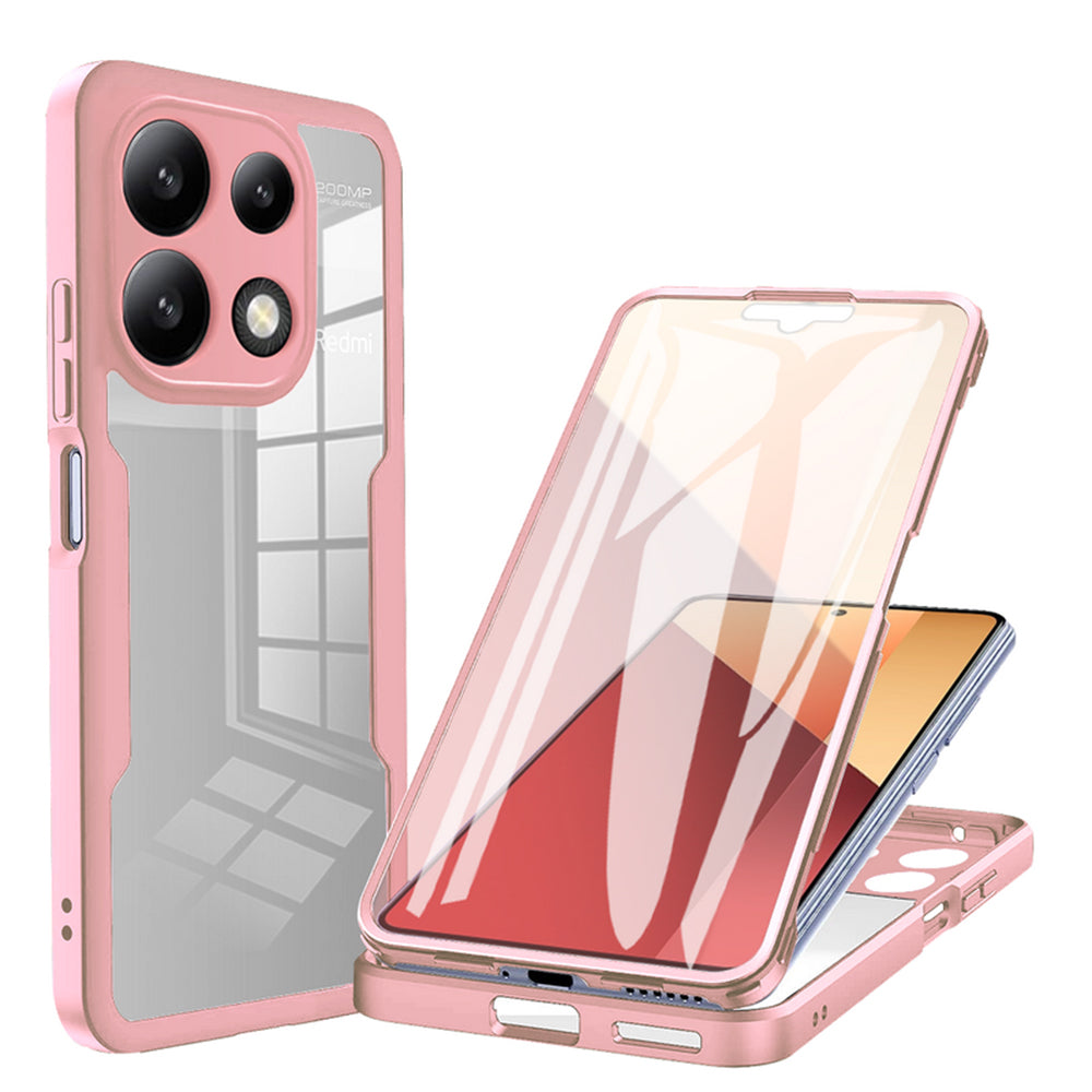 Калъф за Xiaomi Redmi Note 13 Pro 4G / Poco M6 Pro 4G, Techsuit, ColorVerse 360, Розов
