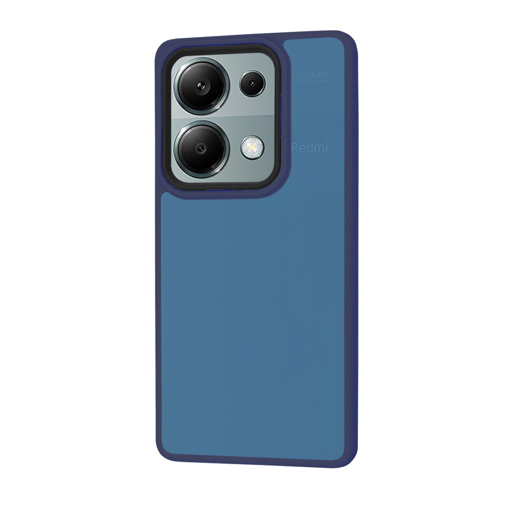 Калъф за Xiaomi Redmi Note 13 Pro 4G / Poco M6 Pro 4G, Techsuit, HaloFrost, Тъмносин