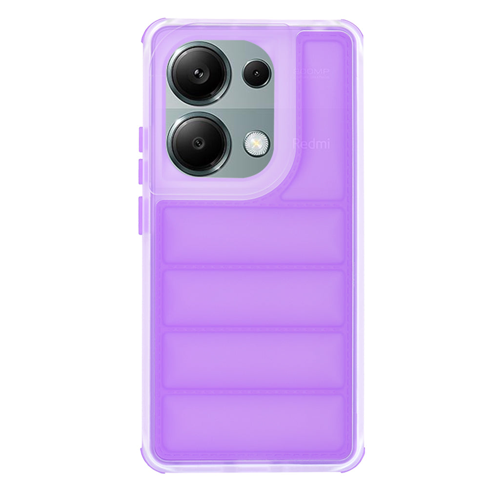 Калъф за Xiaomi Redmi Note 13 Pro 4G / Poco M6 Pro 4G, Techsuit, Wave Shield, Лилав