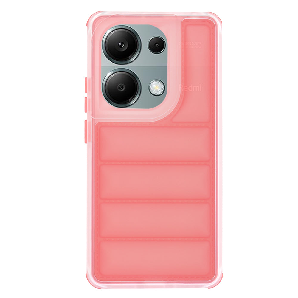Калъф за Xiaomi Redmi Note 13 Pro 4G / Poco M6 Pro 4G, Techsuit, Wave Shield, Червен