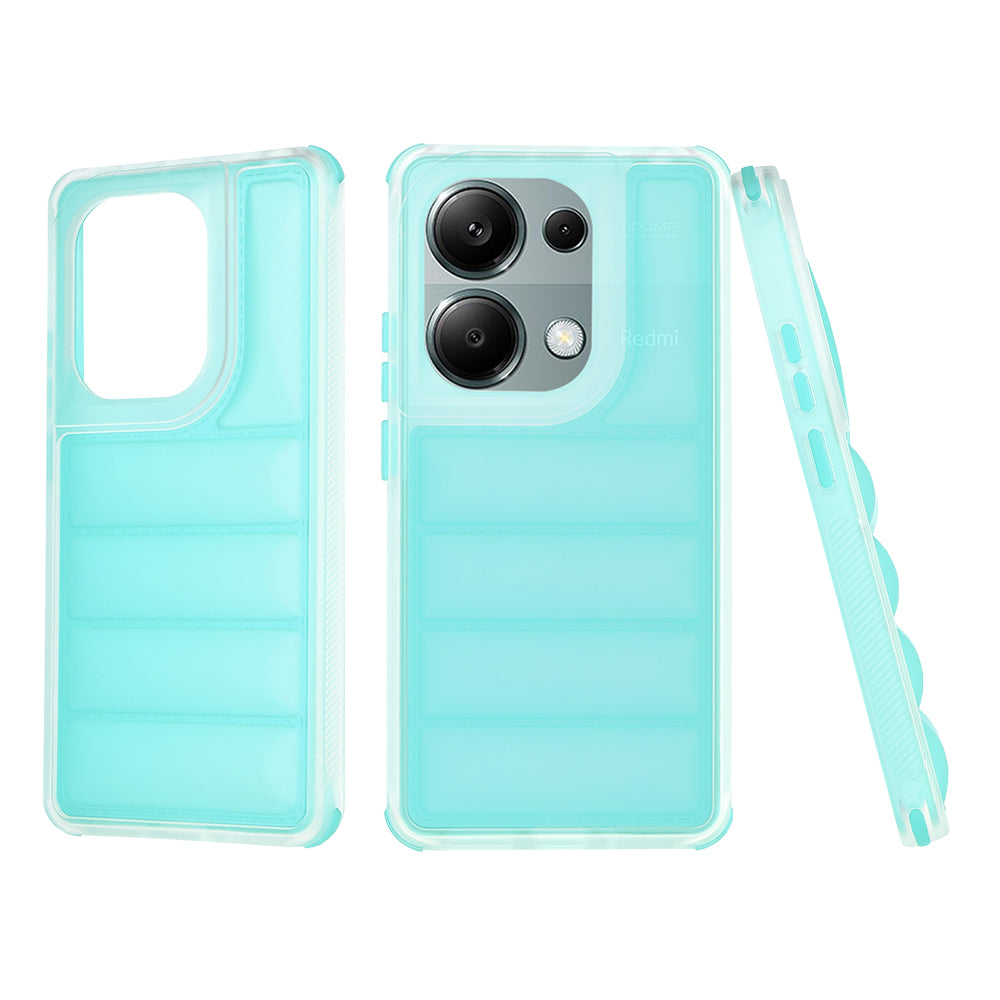 Калъф за Xiaomi Redmi Note 13 Pro 4G / Poco M6 Pro 4G, Techsuit, Wave Shield, Тюркоаз