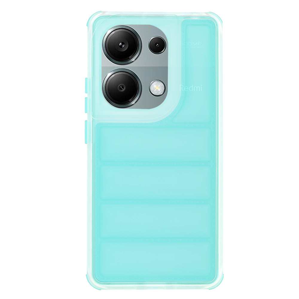 Калъф за Xiaomi Redmi Note 13 Pro 4G / Poco M6 Pro 4G, Techsuit, Wave Shield, Тюркоаз