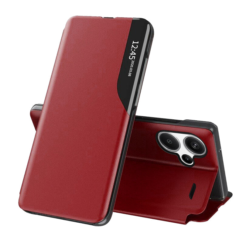 Калъф за Xiaomi Redmi Note 13 Pro+, Techsuit, eFold, Червен
