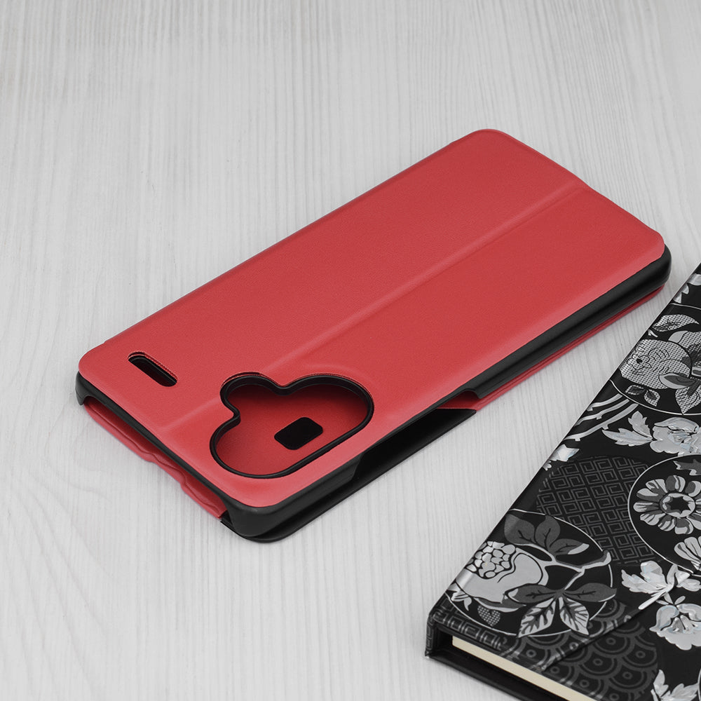 Калъф за Xiaomi Redmi Note 13 Pro+, Techsuit, eFold, Червен