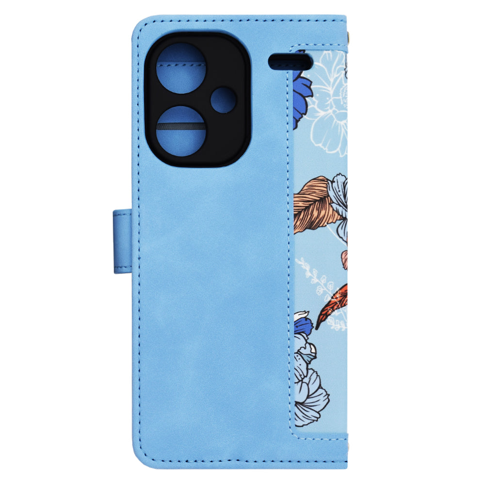 Калъф за Xiaomi Redmi Note 13 Pro+, Techsuit, FlipCraft, Син
