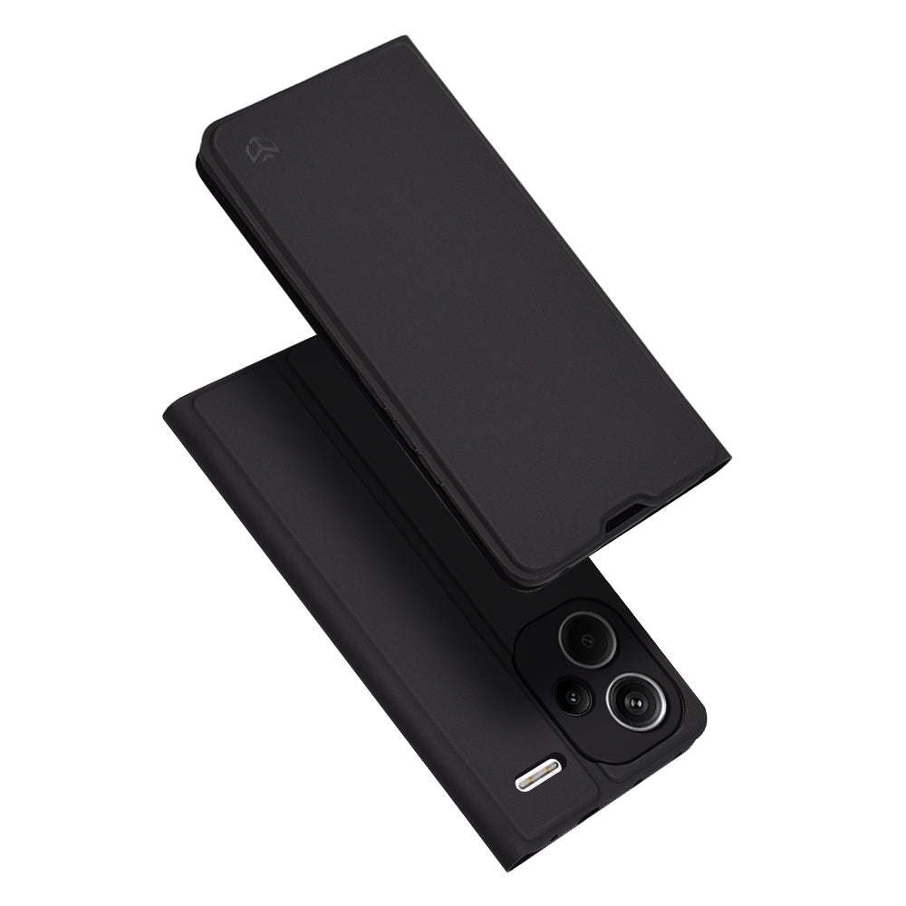 Калъф за Xiaomi Redmi Note 13 Pro+, Techsuit, Magskin Book, Черен