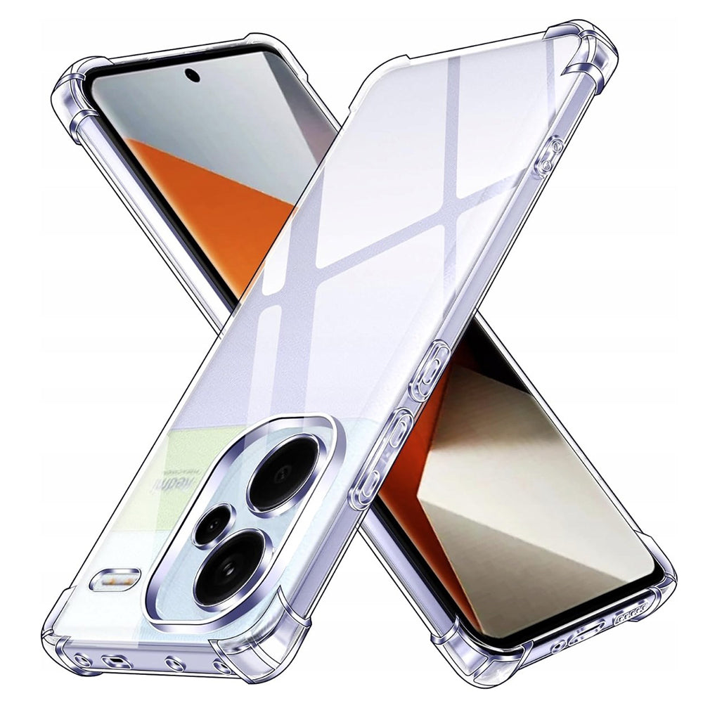 Калъф за Xiaomi Redmi Note 13 Pro+, Techsuit, Shockproof Clear, Прозрачен