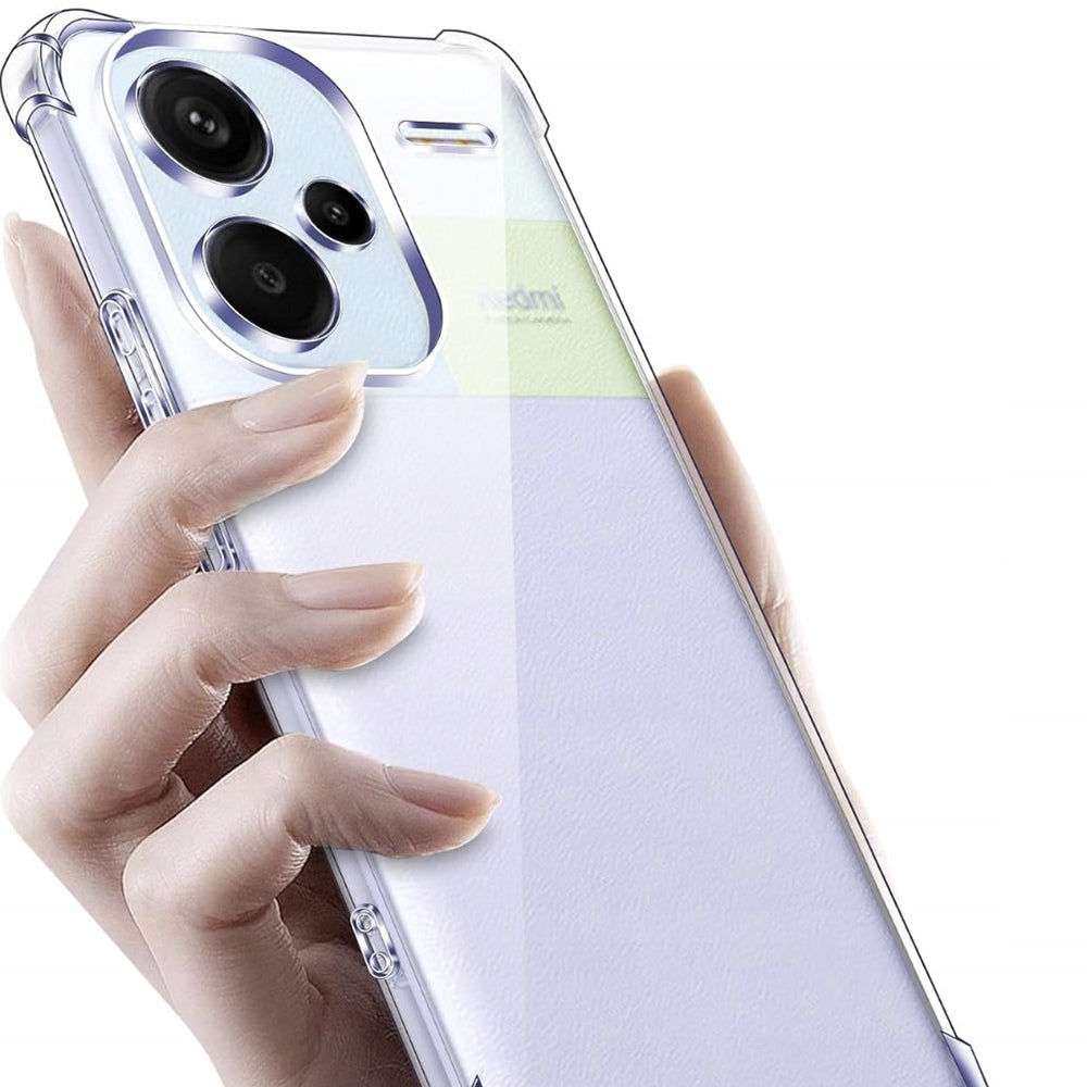 Калъф за Xiaomi Redmi Note 13 Pro+, Techsuit, Shockproof Clear, Прозрачен