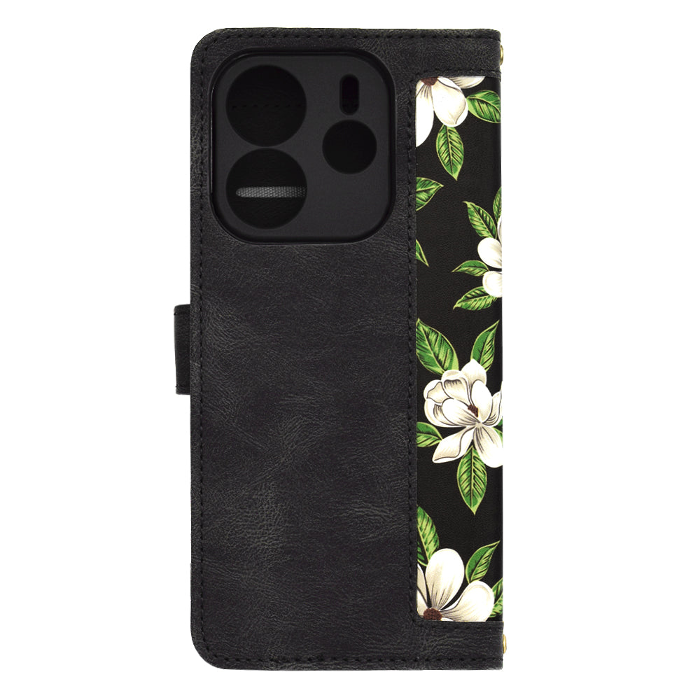 Калъф за Xiaomi Redmi Note 14 4G (Регионален), Techsuit, FlipCraft, Черен