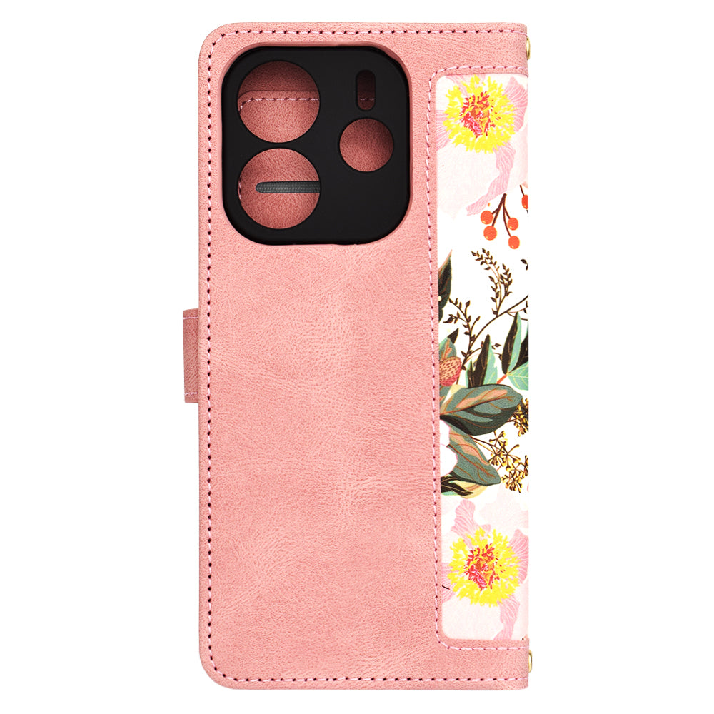 Калъф за Xiaomi Redmi Note 14 4G (Регионален), Techsuit, FlipCraft, Розов