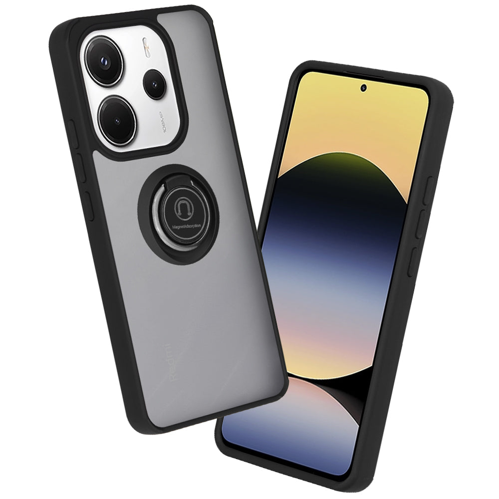Калъф за Xiaomi Redmi Note 14 4G (Регионален), Techsuit, Glinth, Черен
