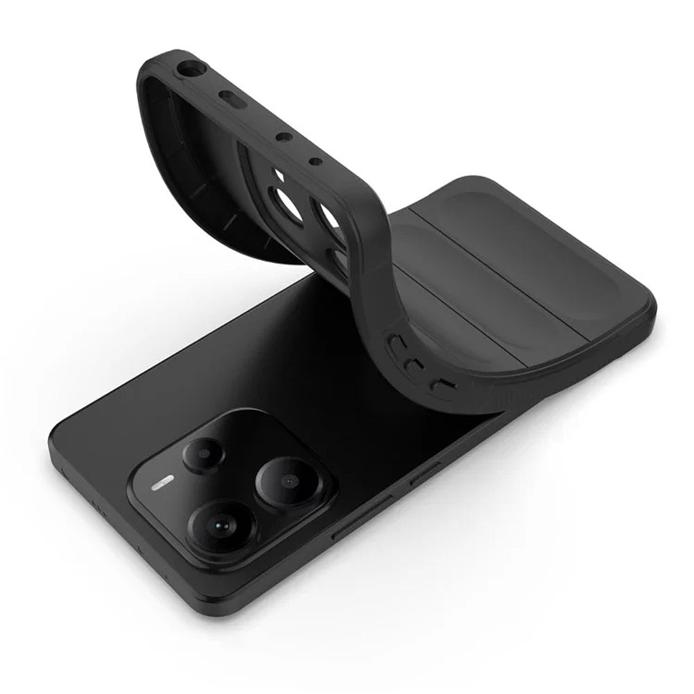 Калъф за Xiaomi Redmi Note 14 4G (Регионален), Techsuit, Magic Shield, Черен