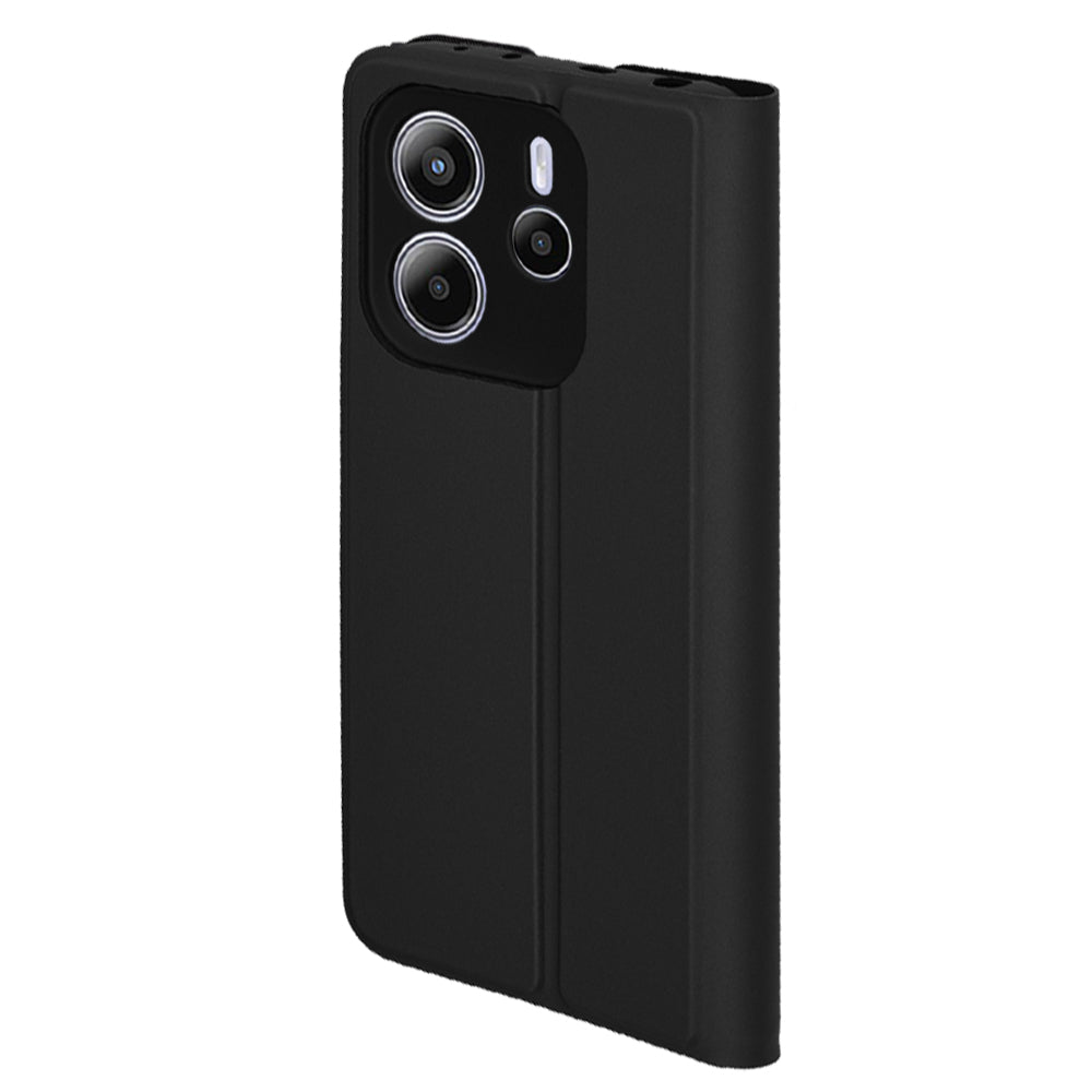 Калъф за Xiaomi Redmi Note 14 4G (Регионален), Techsuit, Magskin Book, Черен