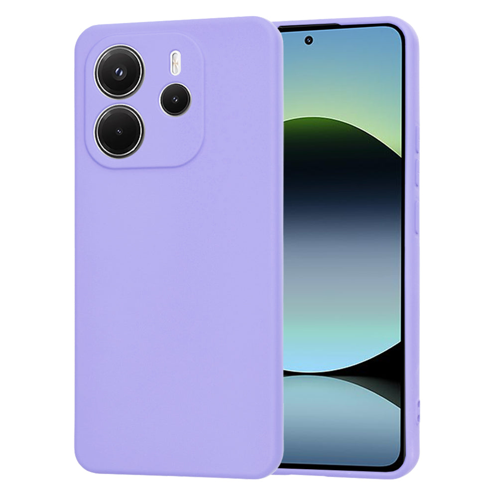 Калъф за Xiaomi Redmi Note 14 4G (Стандарт), Techsuit, SoftFlex, Светло лилав