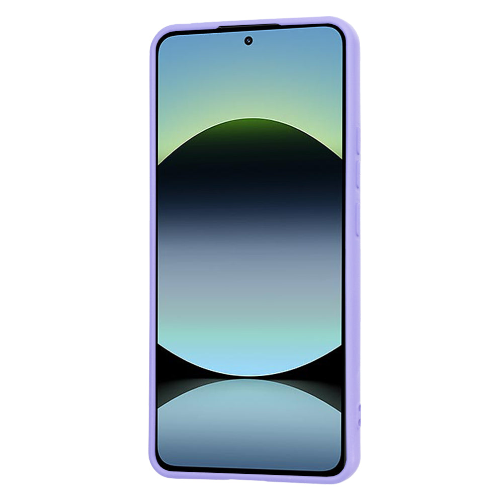 Калъф за Xiaomi Redmi Note 14 4G (Стандарт), Techsuit, SoftFlex, Светло лилав