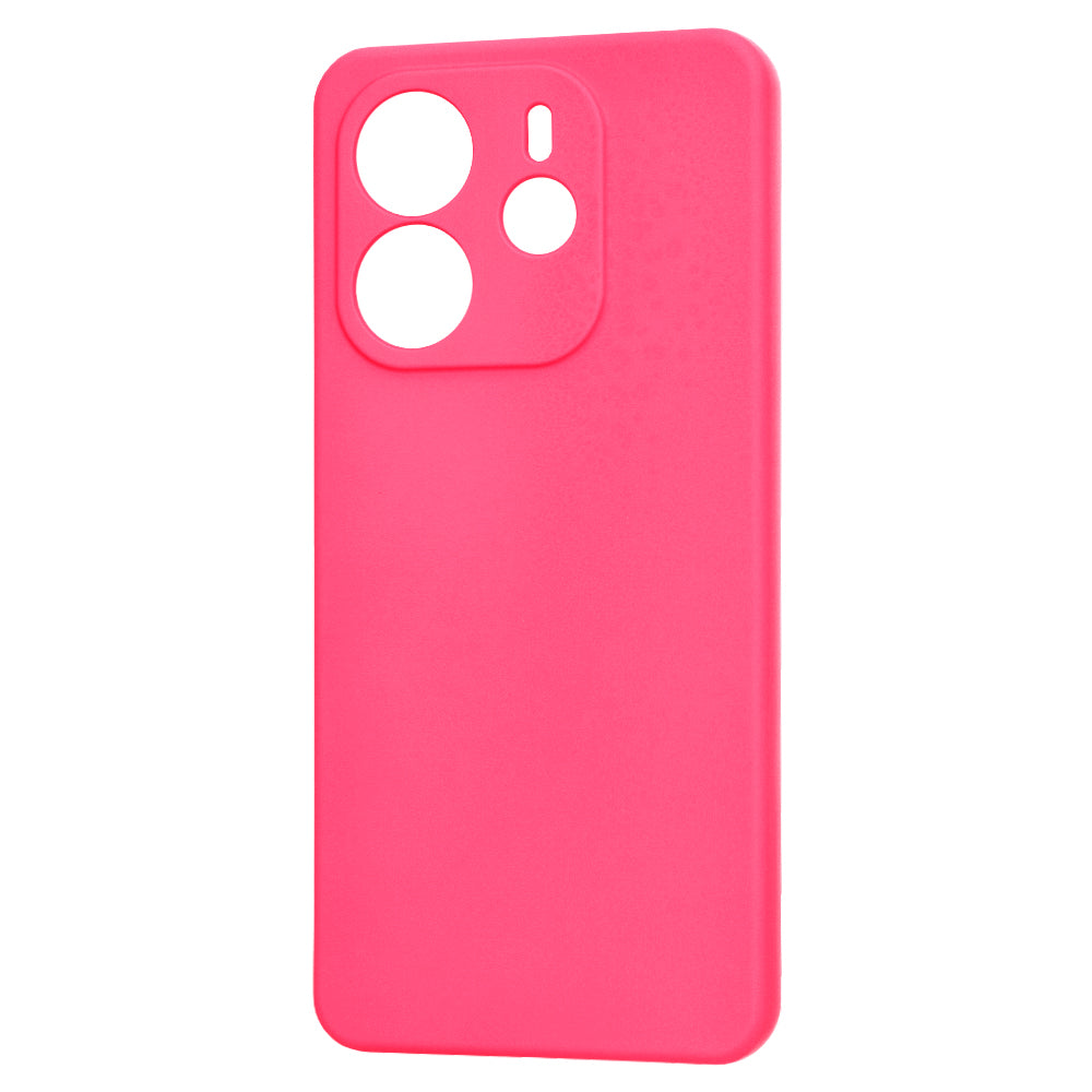 Калъф за Xiaomi Redmi Note 14 4G (Стандарт), Techsuit, SoftFlex, Тъмнорозов