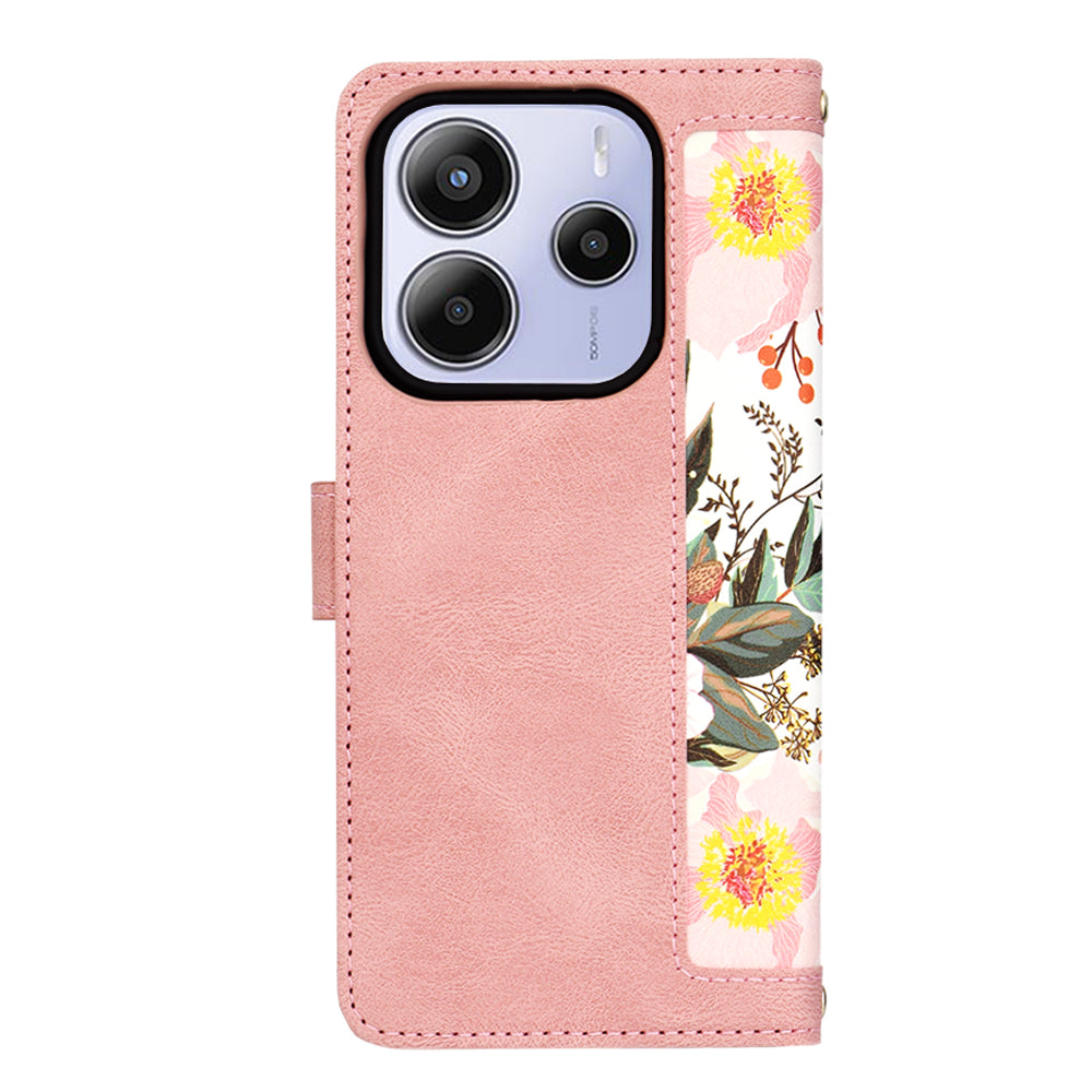 Калъф за Xiaomi Redmi Note 14 5G, Techsuit, FlipCraft, Розов