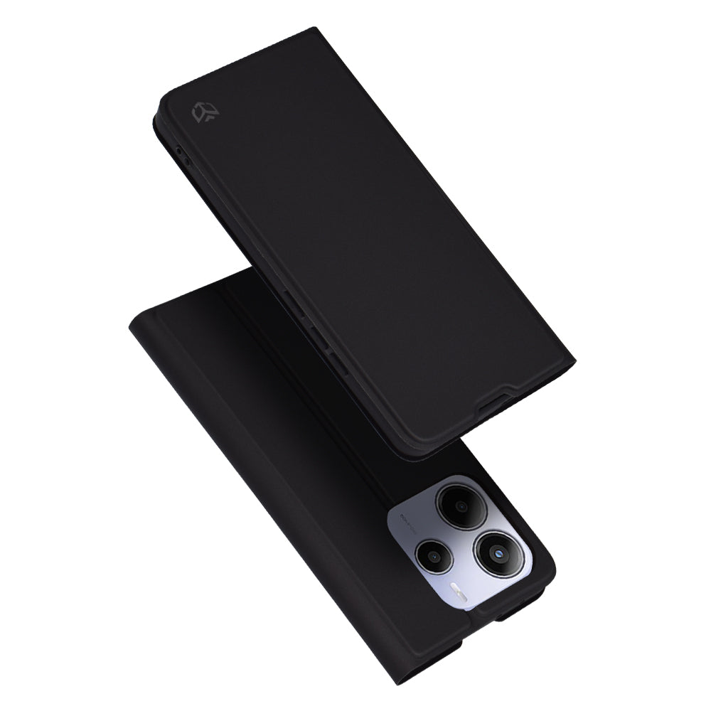 Калъф за Xiaomi Redmi Note 14 5G, Techsuit, Magskin Book, Черен