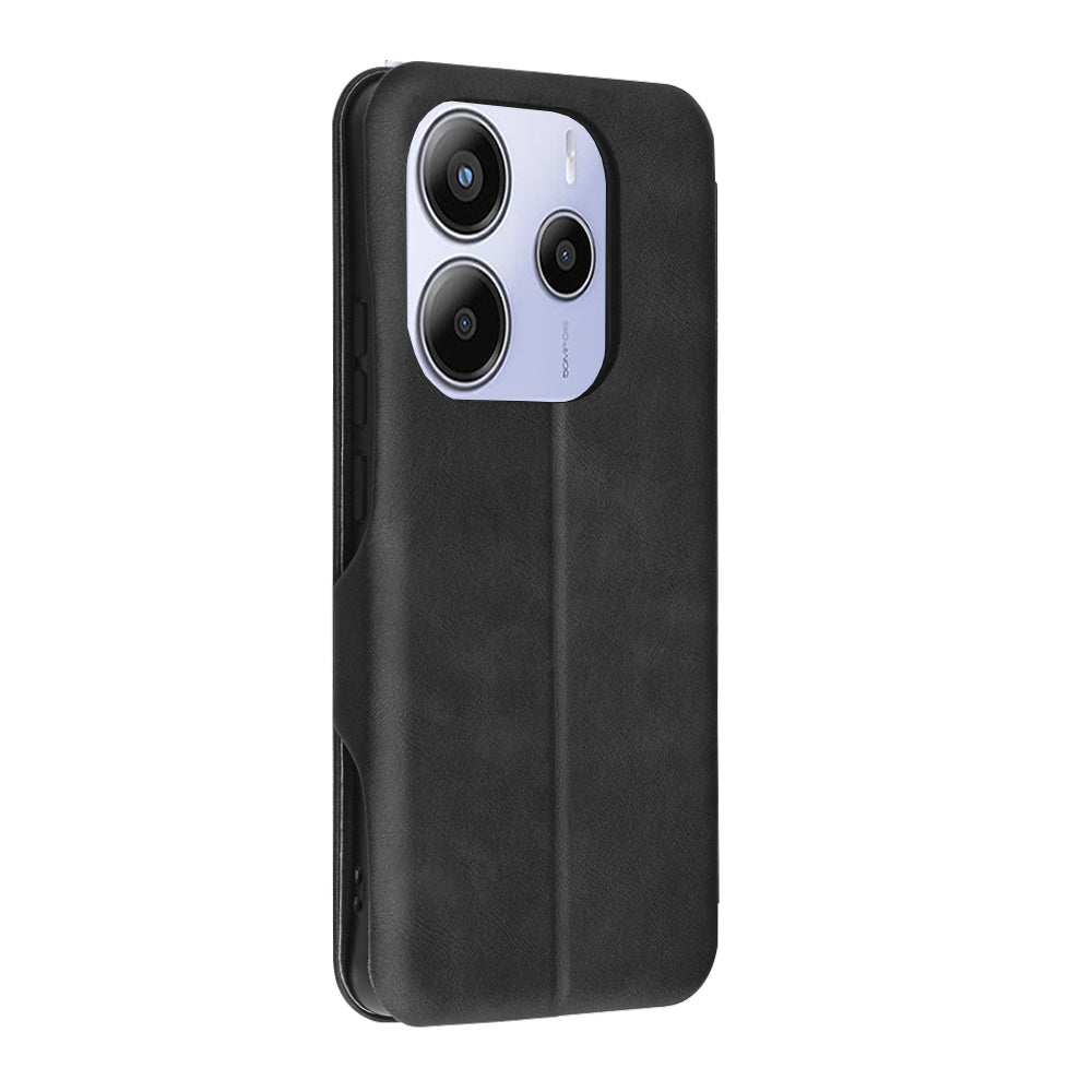 Калъф за Xiaomi Redmi Note 14 5G, Techsuit, Safe Wallet Plus, Черен
