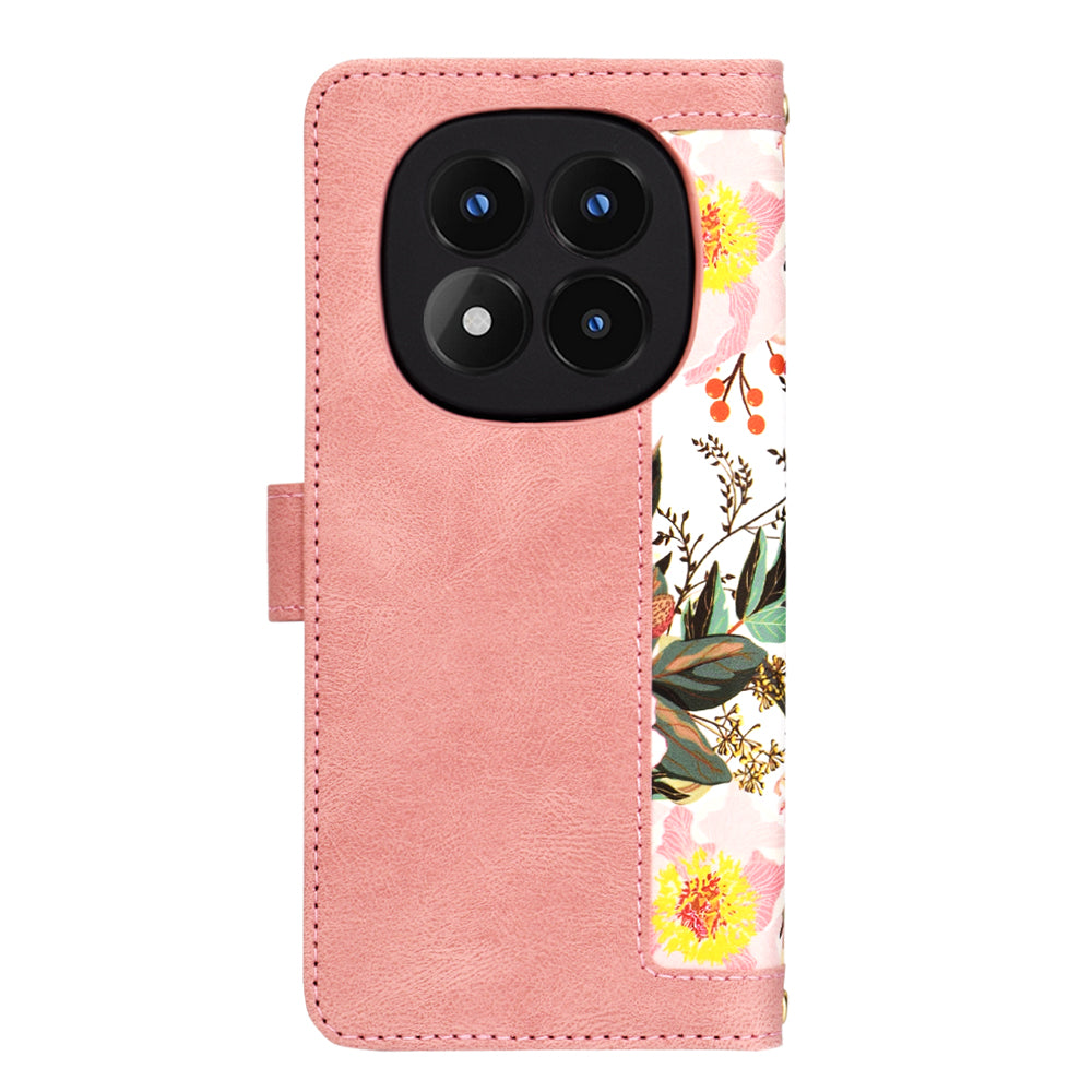 Калъф за Xiaomi Redmi Note 14 Pro 4G, Techsuit, FlipCraft, Розов