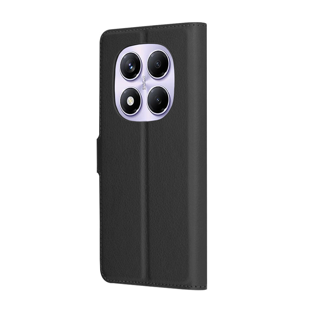 Калъф за Xiaomi Redmi Note 14 Pro 4G, Techsuit, Leather Folio, Черен