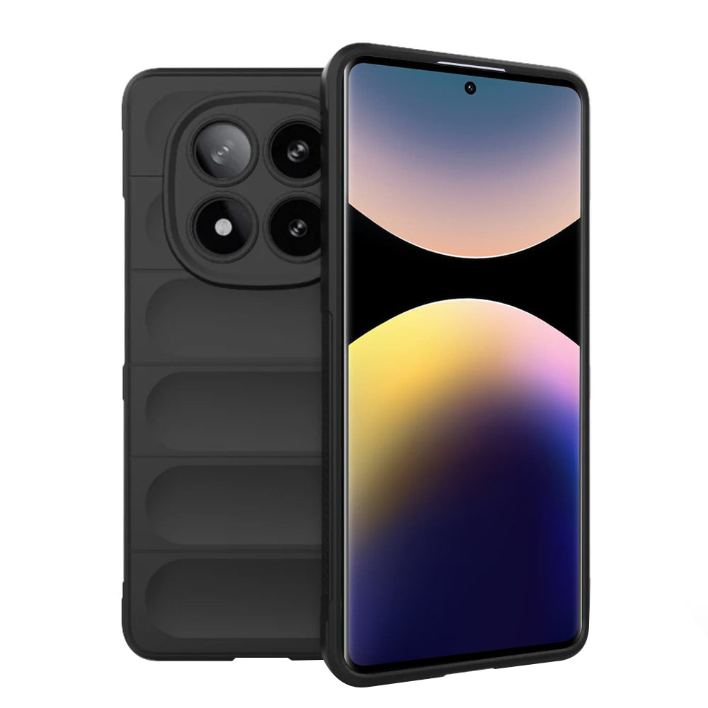 Калъф за Xiaomi Redmi Note 14 Pro 4G, Techsuit, Magic Shield, Черен