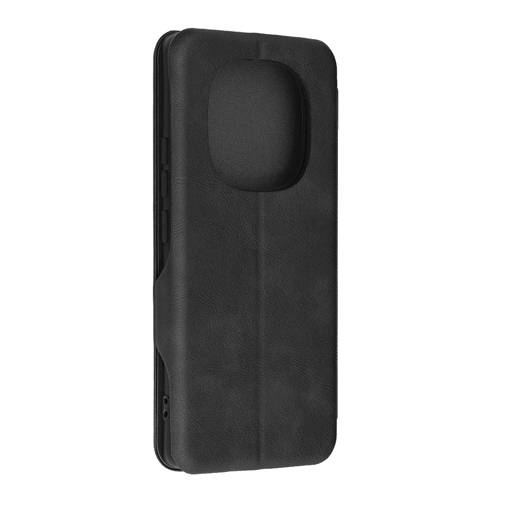 Калъф за Xiaomi Redmi Note 14 Pro 4G, Techsuit, Safe Wallet Plus, Черен