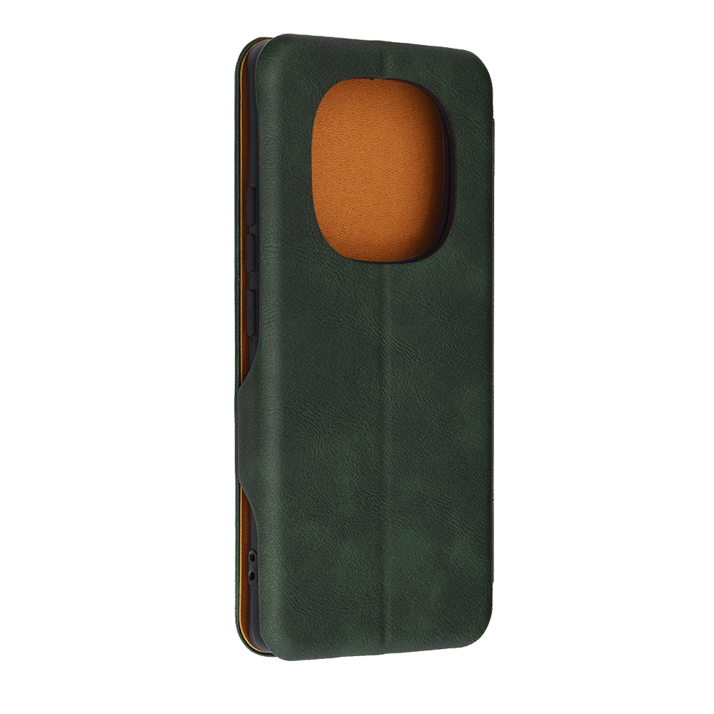 Калъф за Xiaomi Redmi Note 14 Pro 4G, Techsuit, Safe Wallet Plus, Зелен
