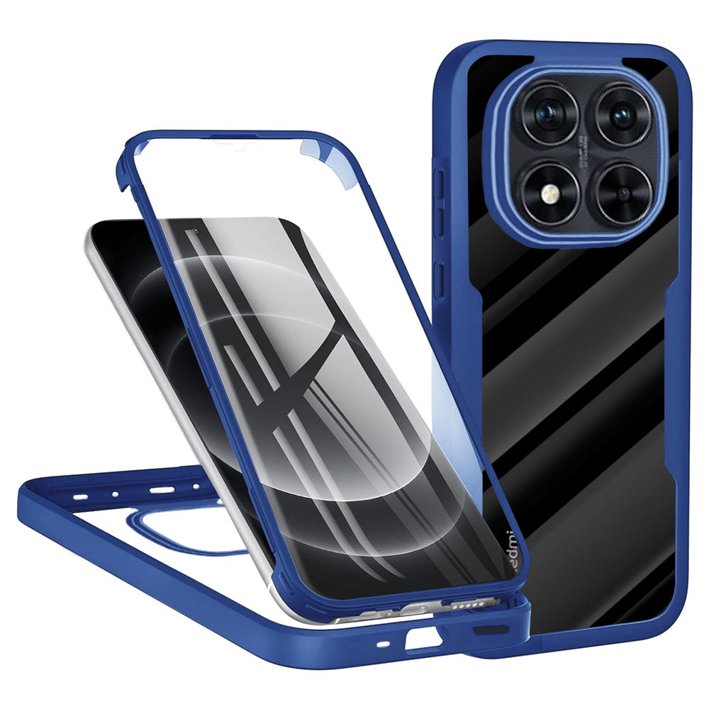 Калъф за Xiaomi Redmi Note 14 Pro+ 5G / Note 14 Pro 5G / Poco X7, Techsuit, ColorVerse 360, Син