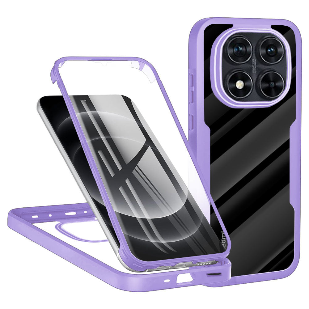 Калъф за Xiaomi Redmi Note 14 Pro+ 5G / Note 14 Pro 5G / Poco X7, Techsuit, ColorVerse 360, Лилав
